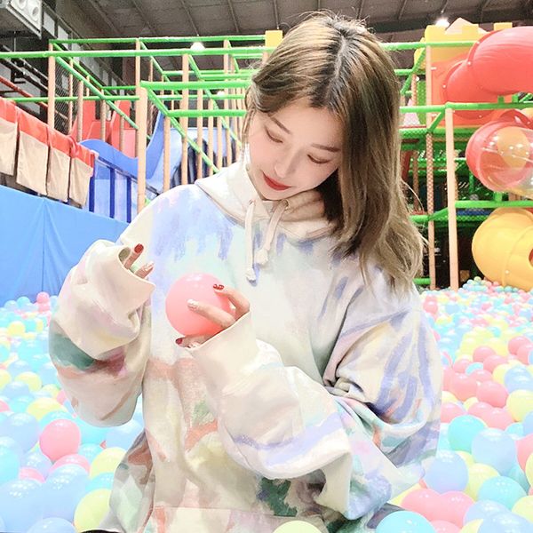 tide brand designer men luxury18ss landscape wu yifan celebrity inspired tie-dyed cloud landscape oil painting mens sweater female couple ho, Black
tide brand designer men luxury18ss landscape wu yifan celebrity inspired tie-dyed cloud landscape oil painting mens sweater female couple ho, Black