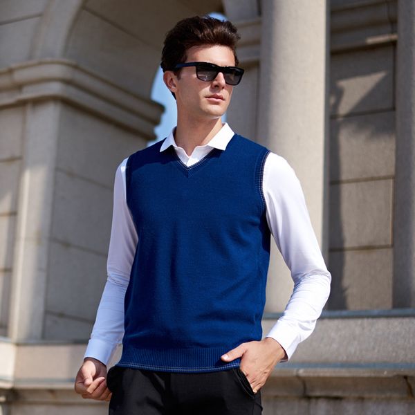 mrmt 2018 brand autumn winter new men's vest casual knit vest for male solid color v-neck, Black;white
mrmt 2018 brand autumn winter new men's vest casual knit vest for male solid color v-neck, Black;white