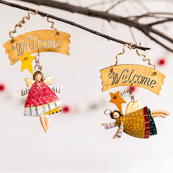 christmas decoration wooden angel christmas tree ornament hanging pendants iron crafts new year xmas decor home party decoration
christmas decoration wooden angel christmas tree ornament hanging pendants iron crafts new year xmas decor home party decoration