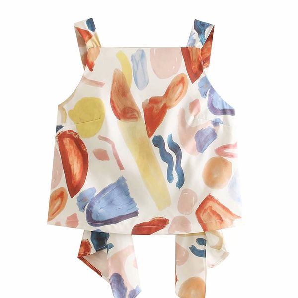 new arrival bb28-9397 european and american fashion graffiti tie-dyed suspender jacket, White
new arrival bb28-9397 european and american fashion graffiti tie-dyed suspender jacket, White