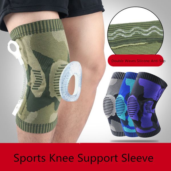 sports knee brace sleeve knitted silicone antiskid compression kneepads basketball running relief arthritis pain knee protector, Black;gray
sports knee brace sleeve knitted silicone antiskid compression kneepads basketball running relief arthritis pain knee protector, Black;gray