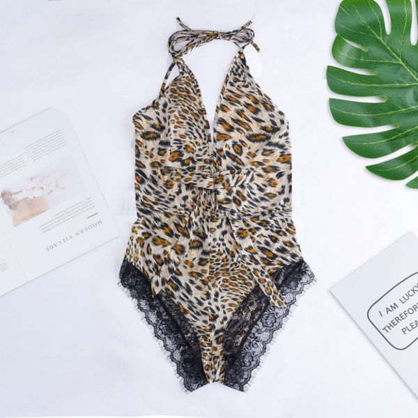 women lace leopard print lingerie pajamas backless teddy bandage bodysuit nighties for women koszula nocna chemise de nuit, Blue;gray
women lace leopard print lingerie pajamas backless teddy bandage bodysuit nighties for women koszula nocna chemise de nuit, Blue;gray