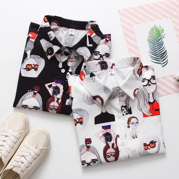 harajuku cartoon printing shirts women blouses 2020 spring summer streetwear long sleeve blouses shirts female blusas mujer, White
harajuku cartoon printing shirts women blouses 2020 spring summer streetwear long sleeve blouses shirts female blusas mujer, White