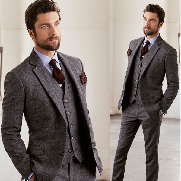 fashion business formal men blazer three pieces (jacket+vest+pants) groom wear wedding tuxedos prom custom made suits, Black;gray
fashion business formal men blazer three pieces (jacket+vest+pants) groom wear wedding tuxedos prom custom made suits, Black;gray