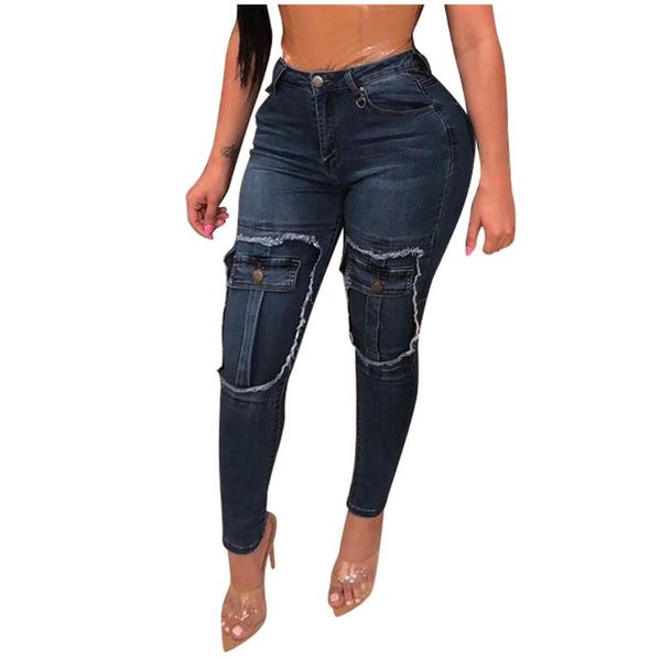 womens jeans 2020 casual fashion elastic button zipper pocket splice jeans casual denim slim tight pants pants #38%, Blue
womens jeans 2020 casual fashion elastic button zipper pocket splice jeans casual denim slim tight pants pants #38%, Blue