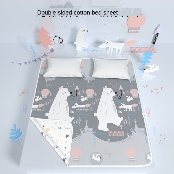 pure cotton pad large large size baby waterproof breathable washable double bed washable 1.8m diaper diaper
pure cotton pad large large size baby waterproof breathable washable double bed washable 1.8m diaper diaper