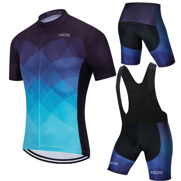 2020 teleyi cycling jersey set summer mountain bike clothing pro bicycle cycling jersey sportswear suit maillot ropa ciclismo, Black;blue
2020 teleyi cycling jersey set summer mountain bike clothing pro bicycle cycling jersey sportswear suit maillot ropa ciclismo, Black;blue