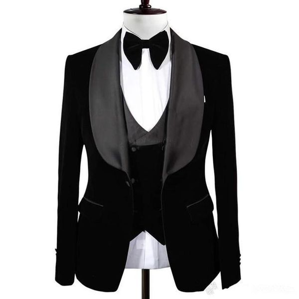 new popular black groom tuxedos shawl lapel one button men suits wedding/prom/dinner man blazer(jacket+vest+pants) 719, Black;gray
new popular black groom tuxedos shawl lapel one button men suits wedding/prom/dinner man blazer(jacket+vest+pants) 719, Black;gray