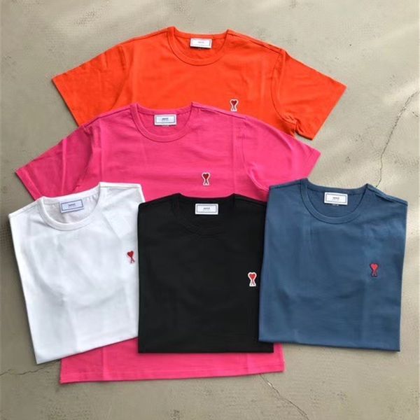 2020ss ami t shirt men women small logo ami t-shirts tees, White;black
2020ss ami t shirt men women small logo ami t-shirts tees, White;black