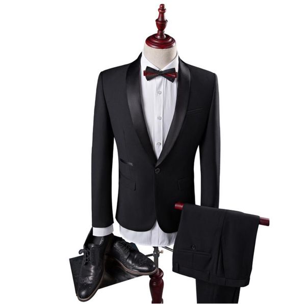 2019 men's fashion coat slim wedding dress formal wear blazer suits men woolen blazers casual business suits, White;black
2019 men's fashion coat slim wedding dress formal wear blazer suits men woolen blazers casual business suits, White;black