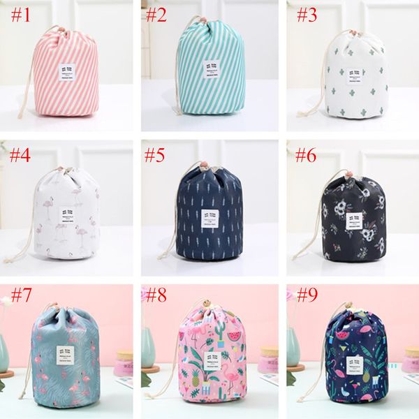 women cosmetic bag barrel shaped makeup bag oxford cylinder drawstring travel storage bags cartoon cactus flamingo flower 9 colors d1201, Black
women cosmetic bag barrel shaped makeup bag oxford cylinder drawstring travel storage bags cartoon cactus flamingo flower 9 colors d1201, Black