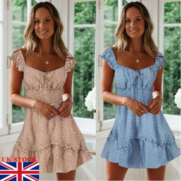 2019 boho dot dress lady women casual short mini evening party summer holiday beach sundress, Black;gray
2019 boho dot dress lady women casual short mini evening party summer holiday beach sundress, Black;gray