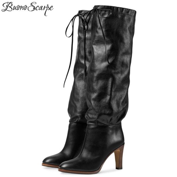 women brand designer over the knee long boots microfiber prom long boots tassels laces botas mujer high heel party shoes, Black
women brand designer over the knee long boots microfiber prom long boots tassels laces botas mujer high heel party shoes, Black