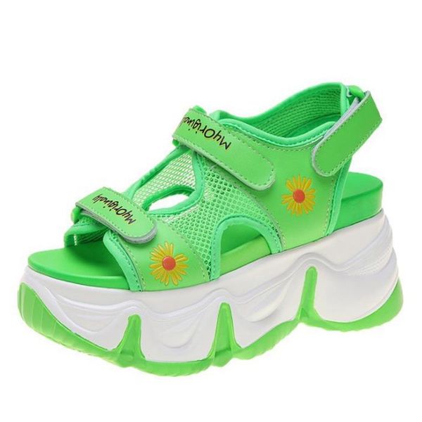 size 34 -39 2020 summer all-around muffin wave bottom women's sandals super high heel daisy sports daddy's shoes, Black
size 34 -39 2020 summer all-around muffin wave bottom women's sandals super high heel daisy sports daddy's shoes, Black