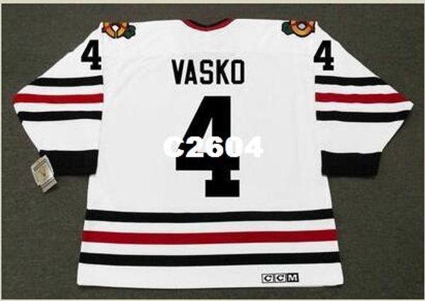 mens #4 elmer vasko chicago blackhawks 1965 ccm vintage retro hockey jersey or custom any name or number retro jersey, Black;red
mens #4 elmer vasko chicago blackhawks 1965 ccm vintage retro hockey jersey or custom any name or number retro jersey, Black;red