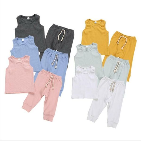 baby clothes kids article pit clothing sets boys girls summer sleeveless pants suits children solid vest fashion boutique clothing d825, White
baby clothes kids article pit clothing sets boys girls summer sleeveless pants suits children solid vest fashion boutique clothing d825, White