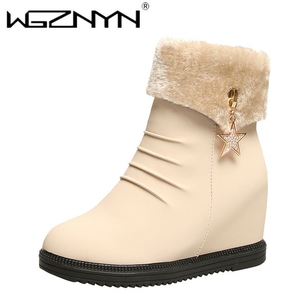 boots wgznyn 2021 women snow for moman shoes heels ankle botas mujer keep warm platform female winter footwear, Black
boots wgznyn 2021 women snow for moman shoes heels ankle botas mujer keep warm platform female winter footwear, Black
