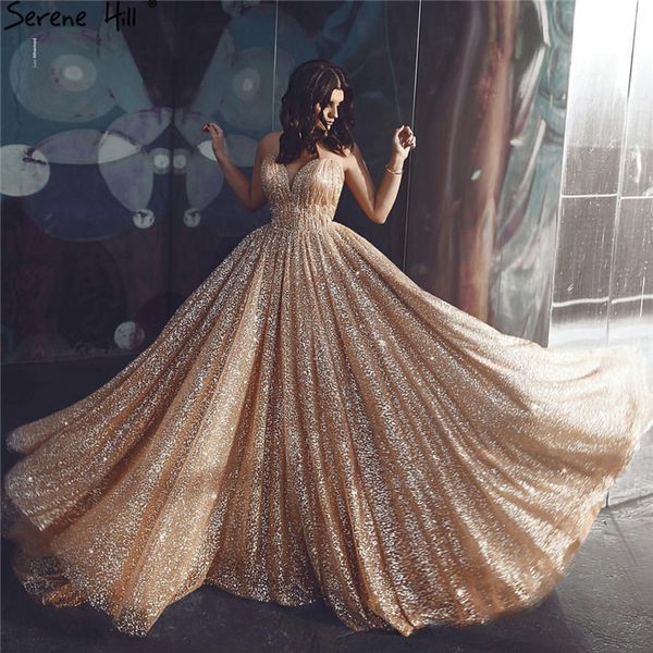 dubai gold backless glitter prom dresses 2019 luxury sleeveless beach prom gowns serene hill bla60854, White;black
dubai gold backless glitter prom dresses 2019 luxury sleeveless beach prom gowns serene hill bla60854, White;black