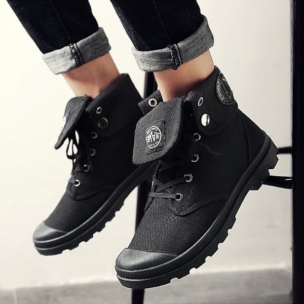 monerffi mens boots new spring autumn non slip breathable middle canvas shoes outdoor casual shoes fashion wild boots 2019, Black
monerffi mens boots new spring autumn non slip breathable middle canvas shoes outdoor casual shoes fashion wild boots 2019, Black