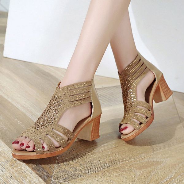 women sandals 2019 women heels shoes for gladiator sandals high heels summer shoes woman lace up peep toe chaussures femme, Black
women sandals 2019 women heels shoes for gladiator sandals high heels summer shoes woman lace up peep toe chaussures femme, Black