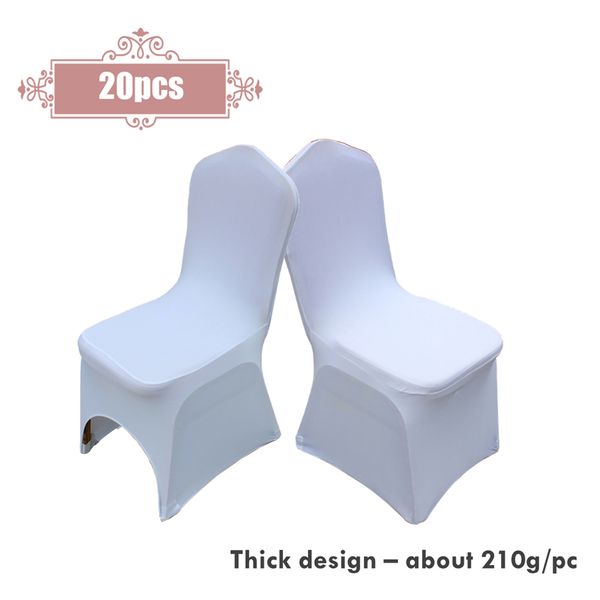 20шт / серия отель банкет украшение универсального белого stretch polyester толстые spandex председатель обложка для церемонии венчания парт
20шт / серия отель банкет украшение универсального белого stretch polyester толстые spandex председатель обложка для церемонии венчания парт