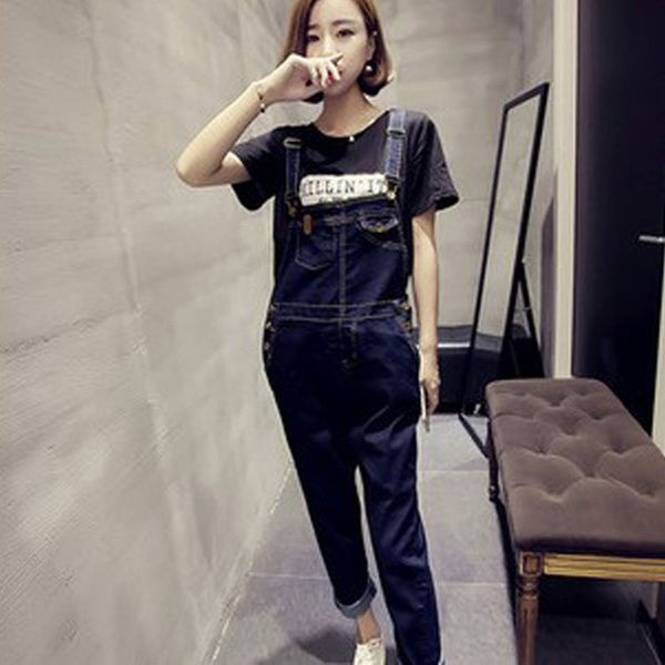new arrival women girls jumpsuits denim overalls casual full length plus size loose pants jeans, Blue
new arrival women girls jumpsuits denim overalls casual full length plus size loose pants jeans, Blue