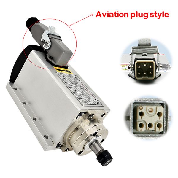 800w 1500w cnc square spindle motor air cooled motor with plug/cable box version for diy cnc router machine tool
800w 1500w cnc square spindle motor air cooled motor with plug/cable box version for diy cnc router machine tool