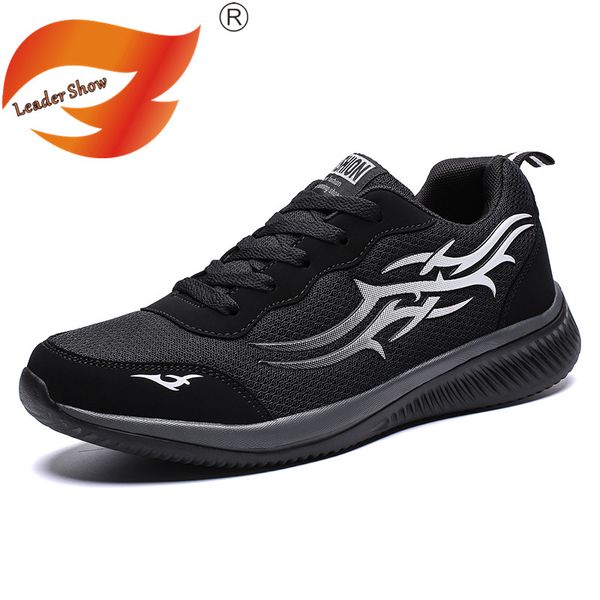 leader show men casual shoes spring new fashion shoes for men outdoor sneakers lace-up casual flats zapatillas hombre, Black
leader show men casual shoes spring new fashion shoes for men outdoor sneakers lace-up casual flats zapatillas hombre, Black