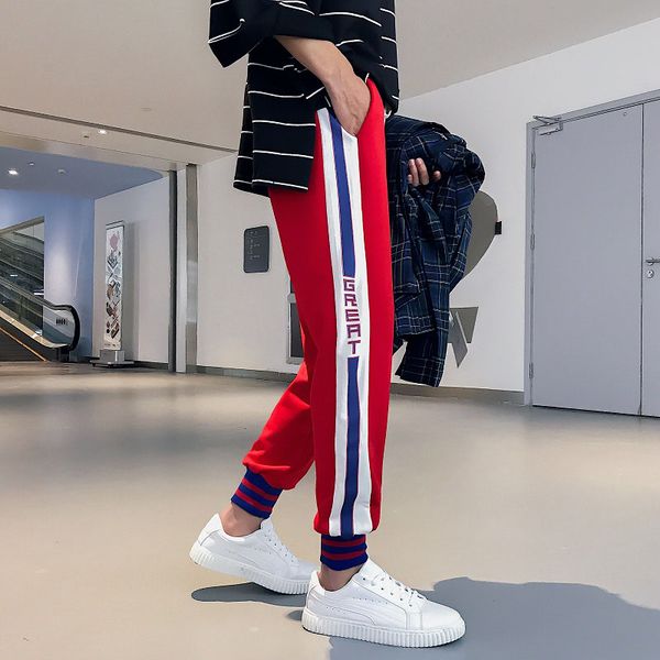 bjyl autumn streetwear fitness pants men hip hop sweatpants pockets casual joggers harajuku sportswear track pants, Black
bjyl autumn streetwear fitness pants men hip hop sweatpants pockets casual joggers harajuku sportswear track pants, Black