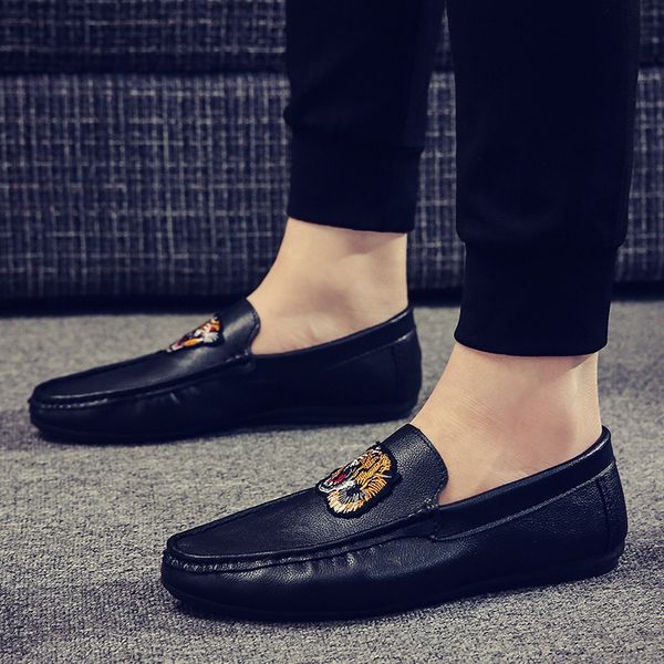 beanie shoes male korean version of the trend lazy shoes 2019 new autumn fashion men's men's casual tide, Black
beanie shoes male korean version of the trend lazy shoes 2019 new autumn fashion men's men's casual tide, Black
