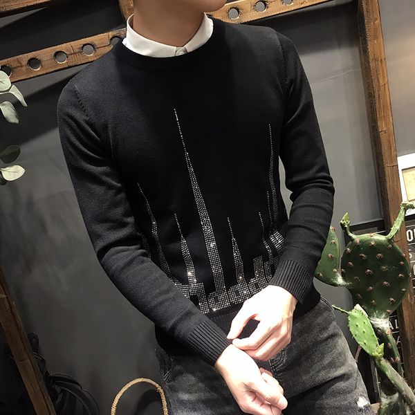 rhinestone o-образным вырезом свитер мужчин slim fit пуловеры зима теплая с длинным рукавом повседневные мужчины вытяните homme black вязана, White;black
rhinestone o-образным вырезом свитер мужчин slim fit пуловеры зима теплая с длинным рукавом повседневные мужчины вытяните homme black вязана, White;black