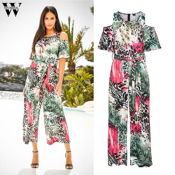womail bodysuit women summer casual o-neck leopard half sleeve jumpsuit ladies casual loose playsuit jumpsuit 2019 dropship m1, Black;white 
womail bodysuit women summer casual o-neck leopard half sleeve jumpsuit ladies casual loose playsuit jumpsuit 2019 dropship m1, Black;white