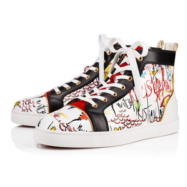 designer shoes men women chaussures studded spike sneakers triple black white red leather suede flat bottoms casual shoe 36-47
designer shoes men women chaussures studded spike sneakers triple black white red leather suede flat bottoms casual shoe 36-47