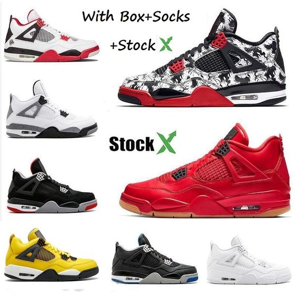 with box stock x 4 4s tattoo graffiti singles day red basketball shoes men women alternate dunk black cat designer retro sneakers
with box stock x 4 4s tattoo graffiti singles day red basketball shoes men women alternate dunk black cat designer retro sneakers