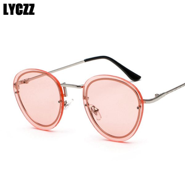 lyczz male female candy color lens sunglasses alloy frame rimless eyewear couple style fashion outdoor mirror sun glasses 2019, White;black
lyczz male female candy color lens sunglasses alloy frame rimless eyewear couple style fashion outdoor mirror sun glasses 2019, White;black