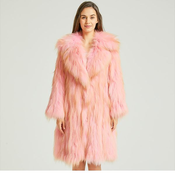 ct825 new women fashion real fur over size coat girl leisure solid jacket long trench, Black
ct825 new women fashion real fur over size coat girl leisure solid jacket long trench, Black