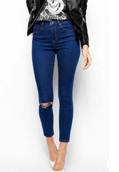 spring 2018 new jeggings jeans for women torn elastic denim jeans vintage clothes women, Blue
spring 2018 new jeggings jeans for women torn elastic denim jeans vintage clothes women, Blue