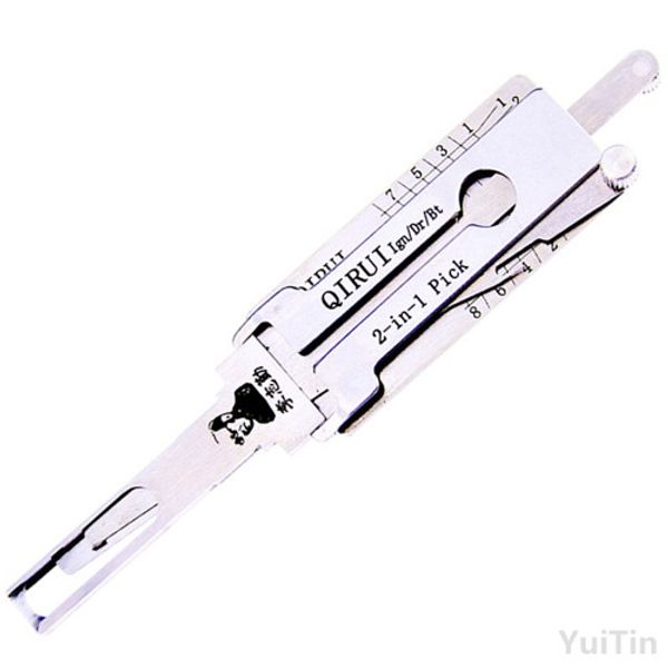 Wholesale Original LISHI QIRUI 2 in 1 Auto Lock Pick and Decoder Locksmith Tool used for QIRUI
Wholesale Original LISHI QIRUI 2 in 1 Auto Lock Pick and Decoder Locksmith Tool used for QIRUI