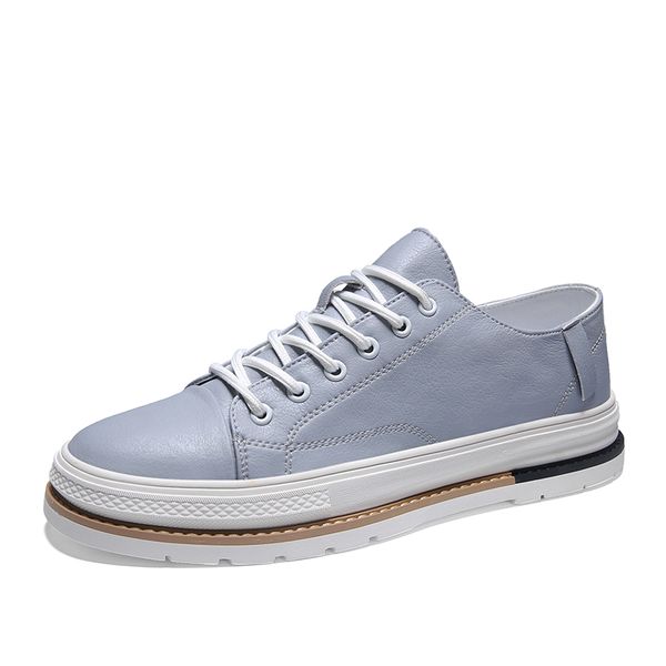 men casual shoes genuine leather sneakers new product 2020 comfort spring outdoor breathable casual flats white shoes men, Black
men casual shoes genuine leather sneakers new product 2020 comfort spring outdoor breathable casual flats white shoes men, Black
