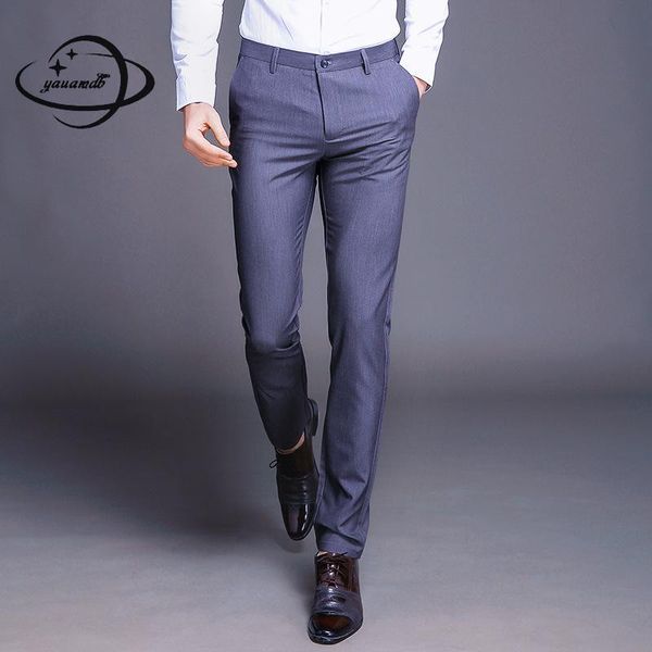 mens suit pants summer male trousers clothing zipper solid color pleated formal straight type man dress pants clothes y83, White;black 
mens suit pants summer male trousers clothing zipper solid color pleated formal straight type man dress pants clothes y83, White;black