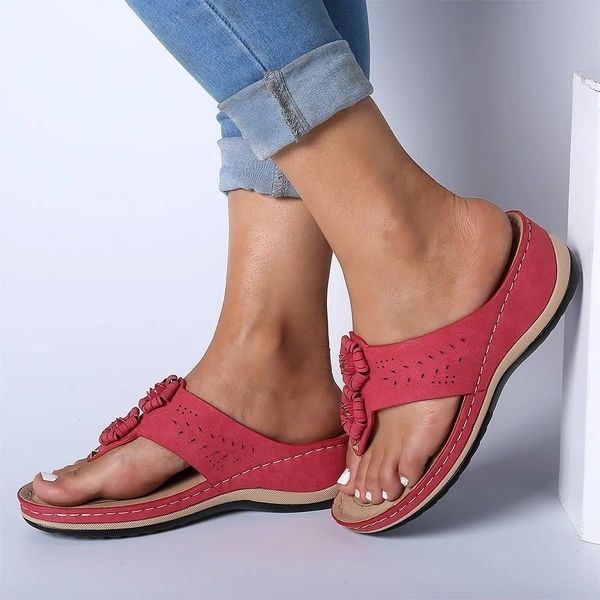 summer casual women slippers leather wedges heel flip flops platform flower outdoor beach ladies shoes zapatos de mujer, Black
summer casual women slippers leather wedges heel flip flops platform flower outdoor beach ladies shoes zapatos de mujer, Black