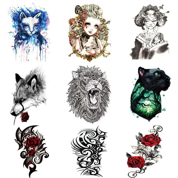 15 styles optional waterproof temporary tattoo sticker fashion flowers animal arm body art fake tattoo stickers long lasting
15 styles optional waterproof temporary tattoo sticker fashion flowers animal arm body art fake tattoo stickers long lasting