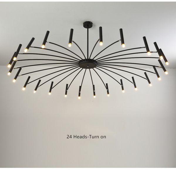 

nordic loft art led chandelier creative art bedroom restaurant foyer dining room deco light fixture luminaire