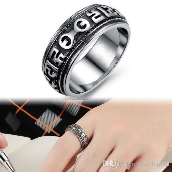 men black ring vintage jewelry wedding engagement big ring steampunk fashion designer good luck charm items wholesale agj441, Silver
men black ring vintage jewelry wedding engagement big ring steampunk fashion designer good luck charm items wholesale agj441, Silver
