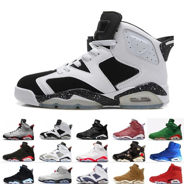 2019 Bred VI 6 6s Mens Basketball Shoes Infrared 23 3M Reflective Tinker Gatorade Green Oreo Men Sports Sneakers Designer Trainers Size 7-13
2019 Bred VI 6 6s Mens Basketball Shoes Infrared 23 3M Reflective Tinker Gatorade Green Oreo Men Sports Sneakers Designer Trainers Size 7-13