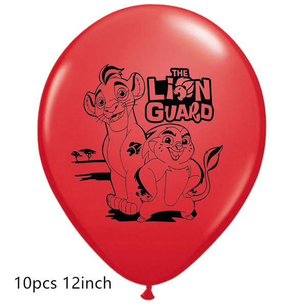 10pcs 12inch lion king balloon jungle animals happy birthday banner simba ballons baby shower party decoration boy kids toy gift
10pcs 12inch lion king balloon jungle animals happy birthday banner simba ballons baby shower party decoration boy kids toy gift