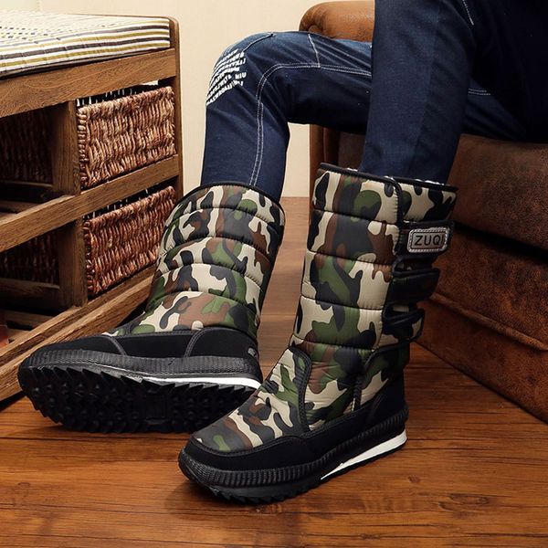 winter snow boots men shoes 2019 anti-slip mid calf boots male waterproof warm plush platform shoes men bota masculino, Black
winter snow boots men shoes 2019 anti-slip mid calf boots male waterproof warm plush platform shoes men bota masculino, Black
