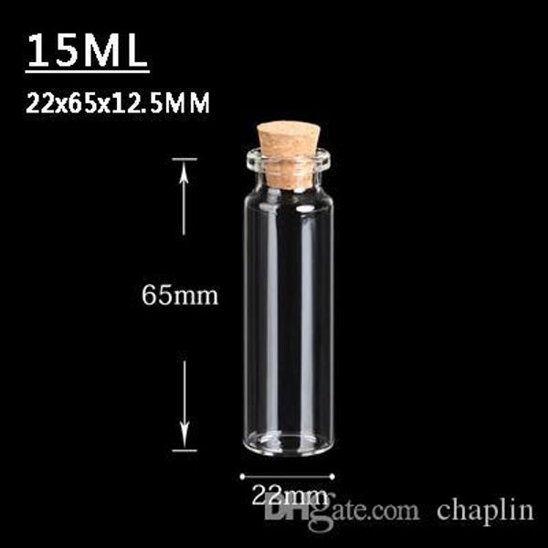 15ml 22x65x12.5mm small mini clear стеклянные бутылки баночки с корковыми пробками сообщение свадьбы желания ювелирные изделия партии сувени
15ml 22x65x12.5mm small mini clear стеклянные бутылки баночки с корковыми пробками сообщение свадьбы желания ювелирные изделия партии сувени