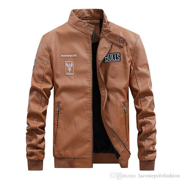 embroidery applique decoration mens pu leather fashion thick winter mens warm coats zipper fly homme clothes, Black
embroidery applique decoration mens pu leather fashion thick winter mens warm coats zipper fly homme clothes, Black