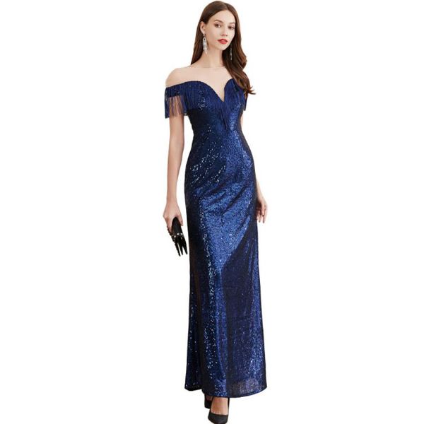 women's party dresses o neck short sleeves tassels sequined patchwork elegant long prom designer dresses, White;black
women's party dresses o neck short sleeves tassels sequined patchwork elegant long prom designer dresses, White;black